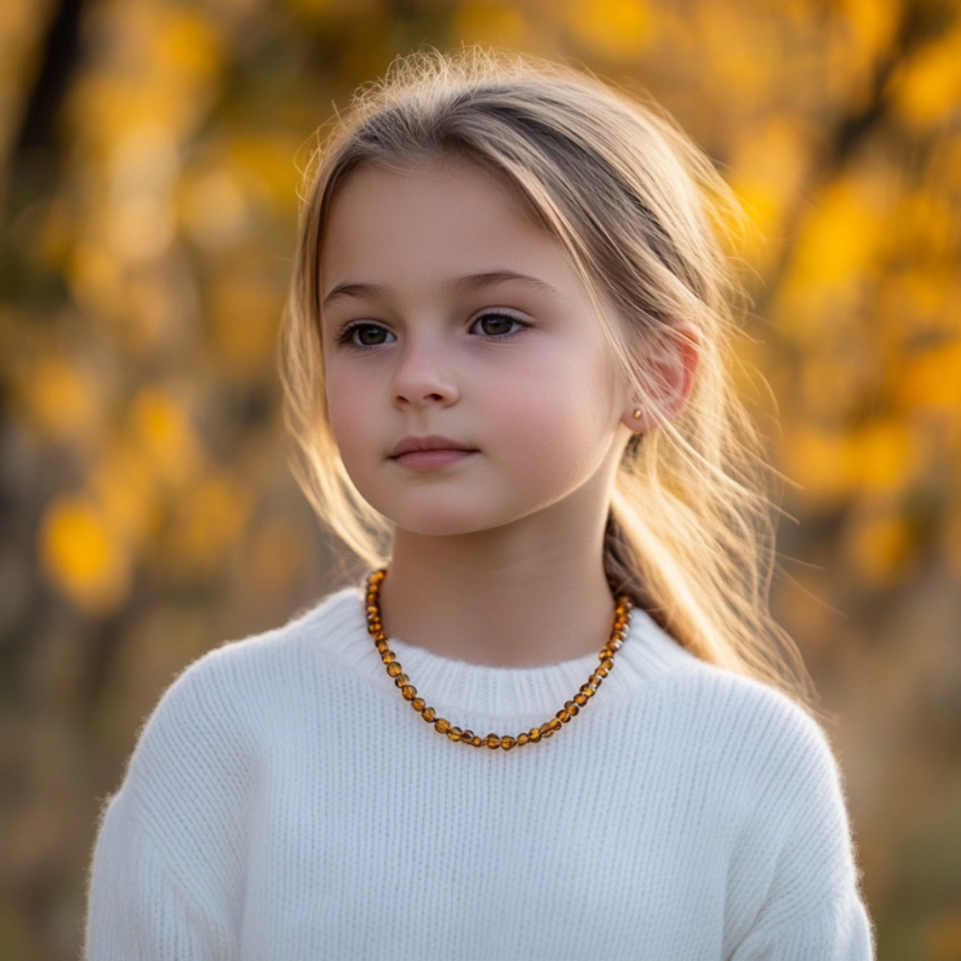 baltic amber teething nacklace